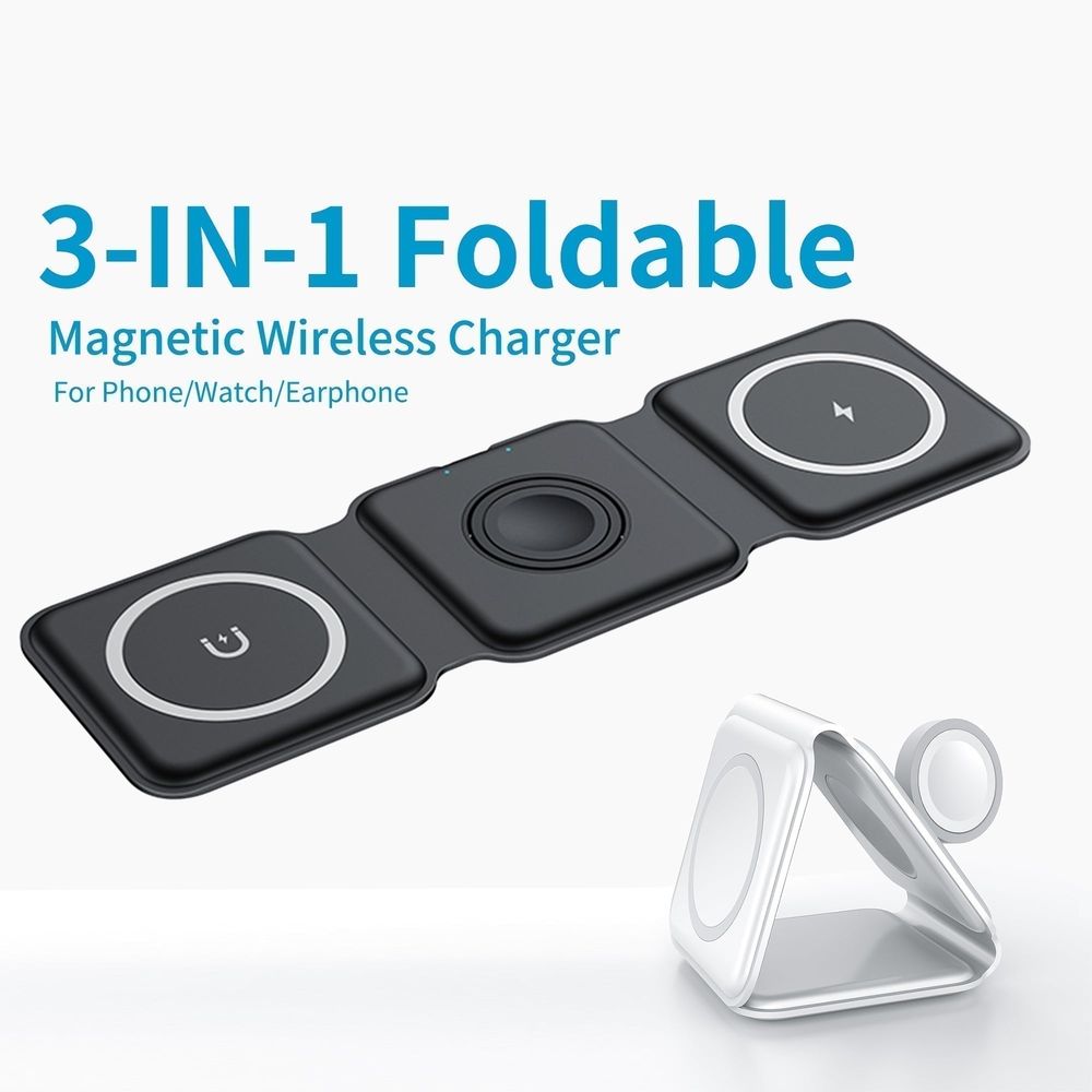 Foldable 3-in-1 Magnetic Charging Station — image 3