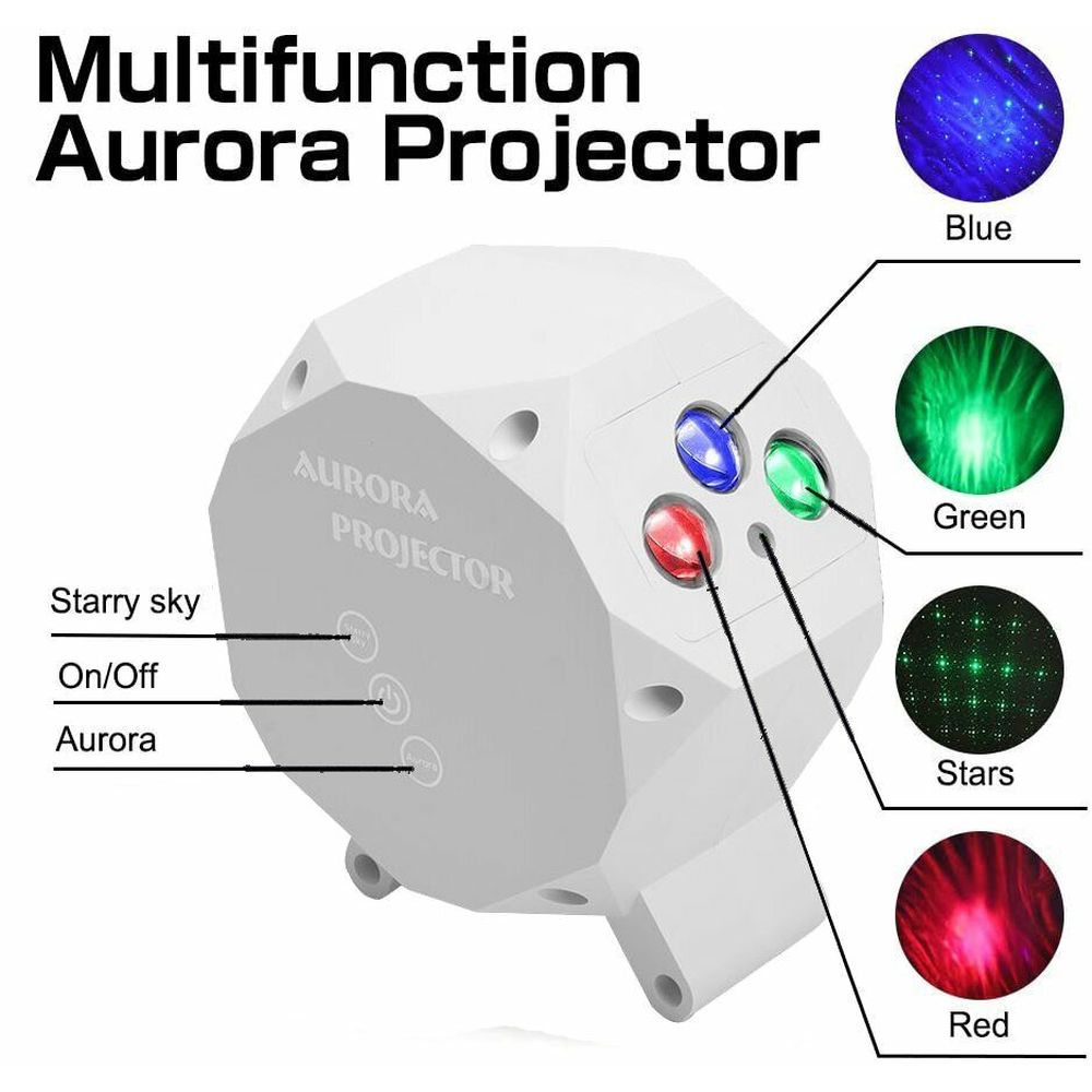 Aurora Star Projector with Speaker — image 3